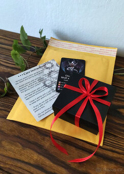 Postříbřené tepané náušnice - Černý měsíc / Black Moon - 6