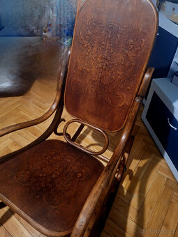 Houpací křeslo Thonet - 6