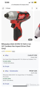 Milwaukee M12 Nový Impact Driver kompaktní na prodej - 6