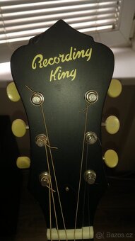 Kytara. Recording King. Cena 3 300 Kč. - 6