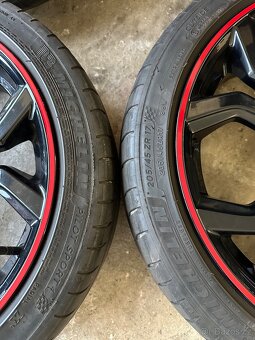 Prodám použitou letní sadu Ford fiesta ST line 205/45/17 - 6