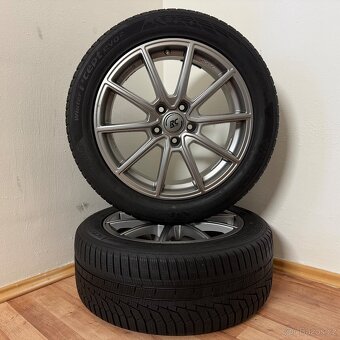AUDI A4 B9 / A5 8T 5x112 R17 ET29+ZIMNÍ 225/50R17 5mm - 6