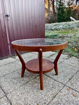 Starožitný konferenční stolek Kropáček a Koželka - 6