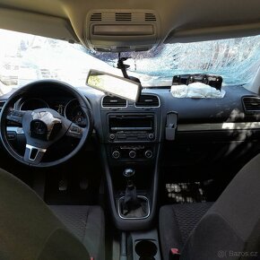 VW Golf Combi VI 2013, díly z havarovaného vozu - 6