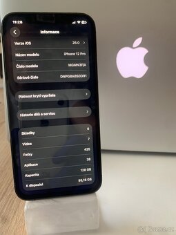 iPhone 12 Pro, 128 GB, Graphite - Záruka - 6