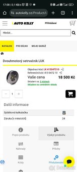 Dvouhmotový setrvačník na Opel a Chevrolet (LuK) - 6