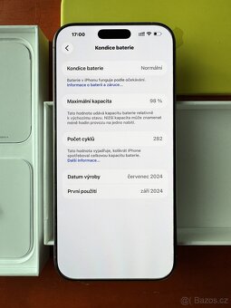 Apple iPhone 16 Pro Max Natural Titanium 256GB - 6