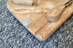 Starožitný mramorový kalamář - 6