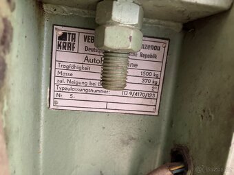 Nůžkový hever/zvedák - 6