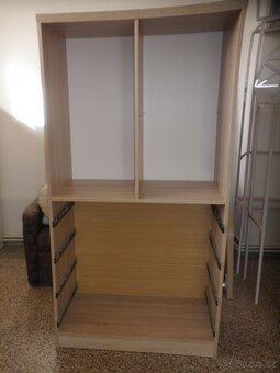 Vysoká skříň s šuflaty - 6