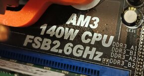 AMD X4 965 4x3,4 Ghz (AM3), 8 Gb DDR3, MB s I/O štítkem - 6