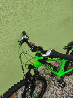 Značkové dětské horské kolo CUBE 24" (LIMETKA) - 6