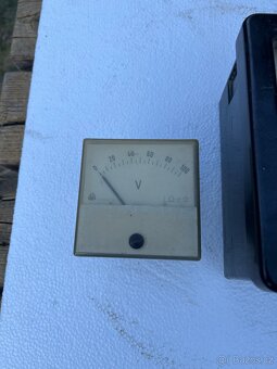 Staré ampérmetry a krystalkový detektor - 6