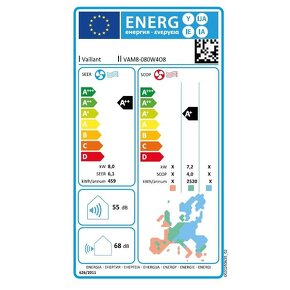 Multisplit klimatizace 4+1 Vaillant, 10,26 kW výkon, vč.WIFI - 6