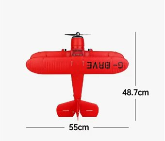 Rc letadlo dvouplošník, pro začátečníky a pokročilé - 6