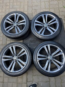 ORIGINÁL Alu Volkswagen Sebring R18, 5x112 - TOP STAV, LETNÍ - 6