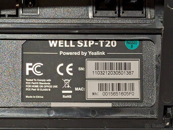 2x VoIP telefon WELL SIP-T20 - 6