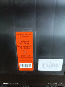 Romer Britax Kidfix SL 15 - 36 kg - 6