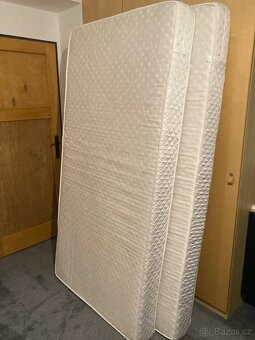 Postel vysoká 200x100 cm , 2x - 6