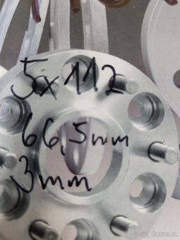 Rozšiřovácí podložky H&R 5x112 / 3mm - 6