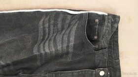 Balenciaga x Adidas jeans černé baggy M-L - 6