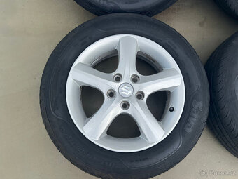 205/60R16 letní sada SUZUKI SX4 6x16 5x114,3 ET50 8,2mm - 6