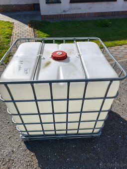 Ibc kontejner,barel,bečka,sud, baňok 1000 l - 6