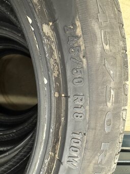 Prodám použité pneu 245/50 R18 - 6