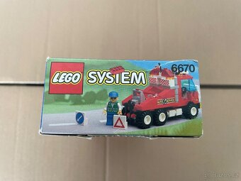 LEGO SYSTEM LEGOLAND 6670 ODTAHOVÝ VŮZ CČETNĚ NÁVODU A BOXU - 6