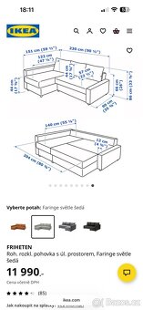 Rozkladaci pohovka Ikea - 6