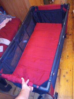 Dětská skládací cestovní postýlka, matrace - 6