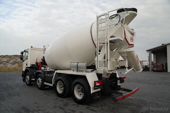 SCANIA P 410 XT 8x4 domíchávač PUTZMEISTER 9cbm - 6