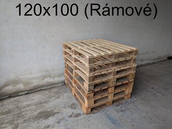 Dřevěné palety (různé velikosti) od 100 Kč - 6