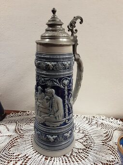 Starožitný keramický korbel - 6