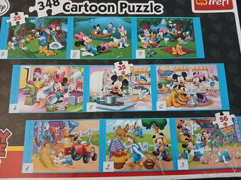 Puzzle pro děti 9 obrazků - 6