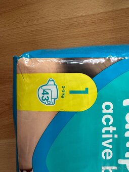 Plenky pampers premium care 1, 144ks,active baby 43ks, dada1 - 6