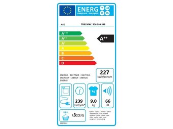 Sušička AEG TR819P4C NOVÁ-záruka 2roky+10let na motor - 6