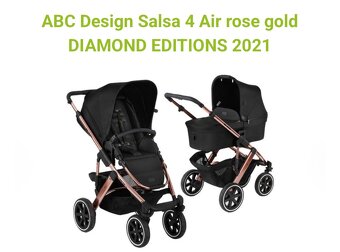 Kočárek ABC design Salsa 4 air rose gold - 6