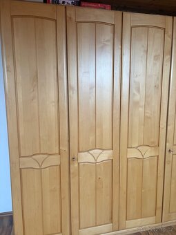 Sestava ložnice dřevo - 6