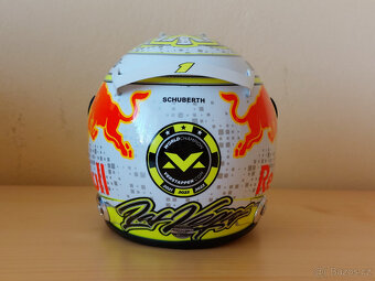 Predám Max Verstappen 2023 Red Bull Las Vegas F1 helma 1:2 - 6