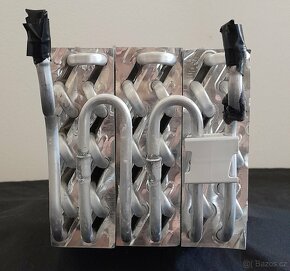 Výparník / kondenzátor sušičky Electrolux, trojitý / triple - 6