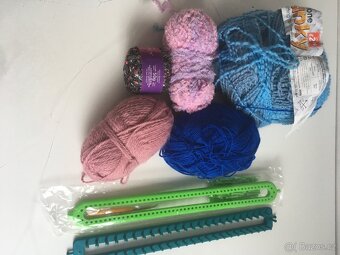 Pletací rám a vlna set - 6