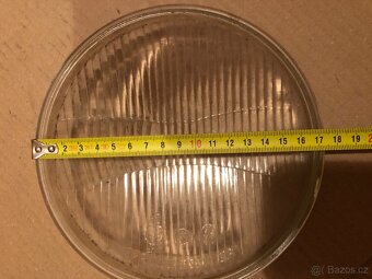 Jawa ČZ Sklo předního světla paraboly průměr 174mm - 6