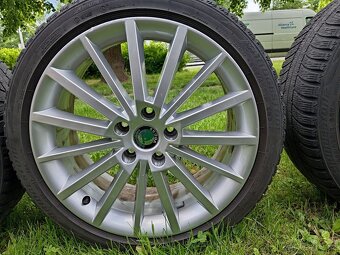 Originál ALU kola Škoda Octavia R18 + pneu - 6