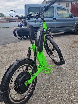 Celoodpružené elektro odrážedlo Mosquit, výkon 1000W. - 6