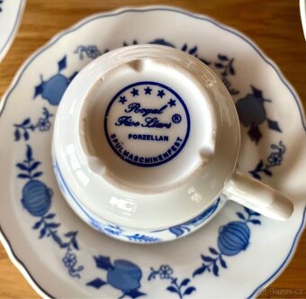 Starý porcelán cibulák Royal Five Stars - 6
