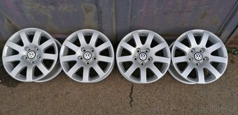 Alu kola 5X112 , 15",Superb 1,VW,Octavia - TOP STAV - 6