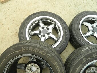 alu kola 5x100+letní pneu 6mm,R15 Fabia - 6
