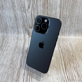 iPhone 16 Pro 128GB, černý, eSIm,100% baterie (rok záruka) - 6