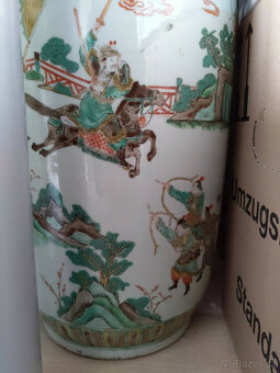 Čínský porcelán velká váza Čína Čínský porcelán asiatica Chi - 6